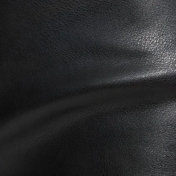 NWOT Dynamite Justina Straight Leg Black Faux Leather Pants - Picture 10 of 13